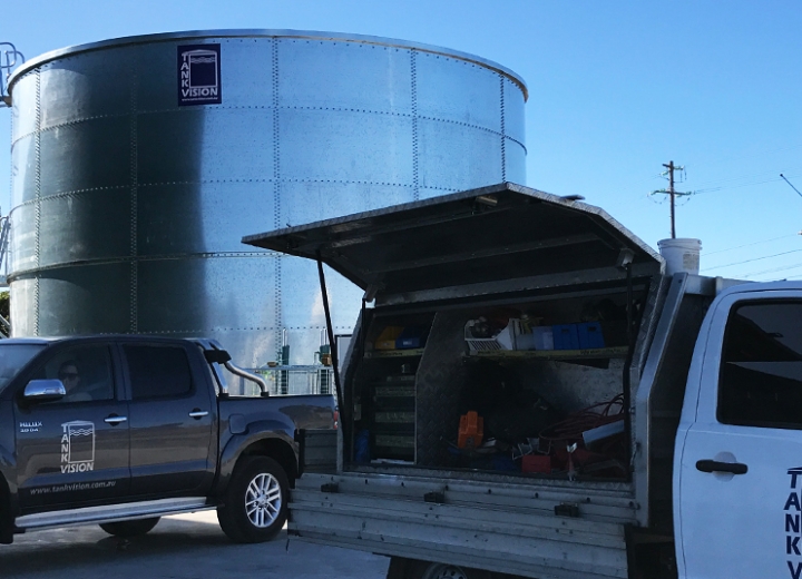 Tank Vision - Round Water Storage Tank Product 2